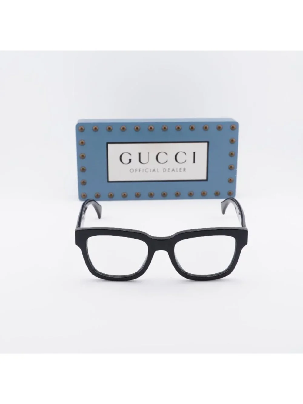 Gucci GG1138S 001 Square Sunglasses – Black / Clear to Grey Photochromic